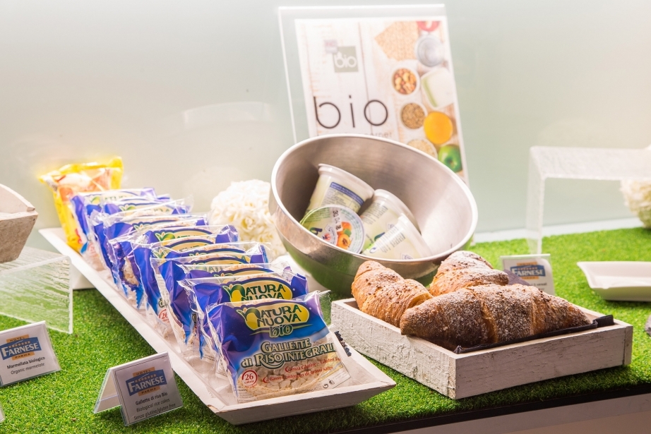 Bio products in our breakfast buffet